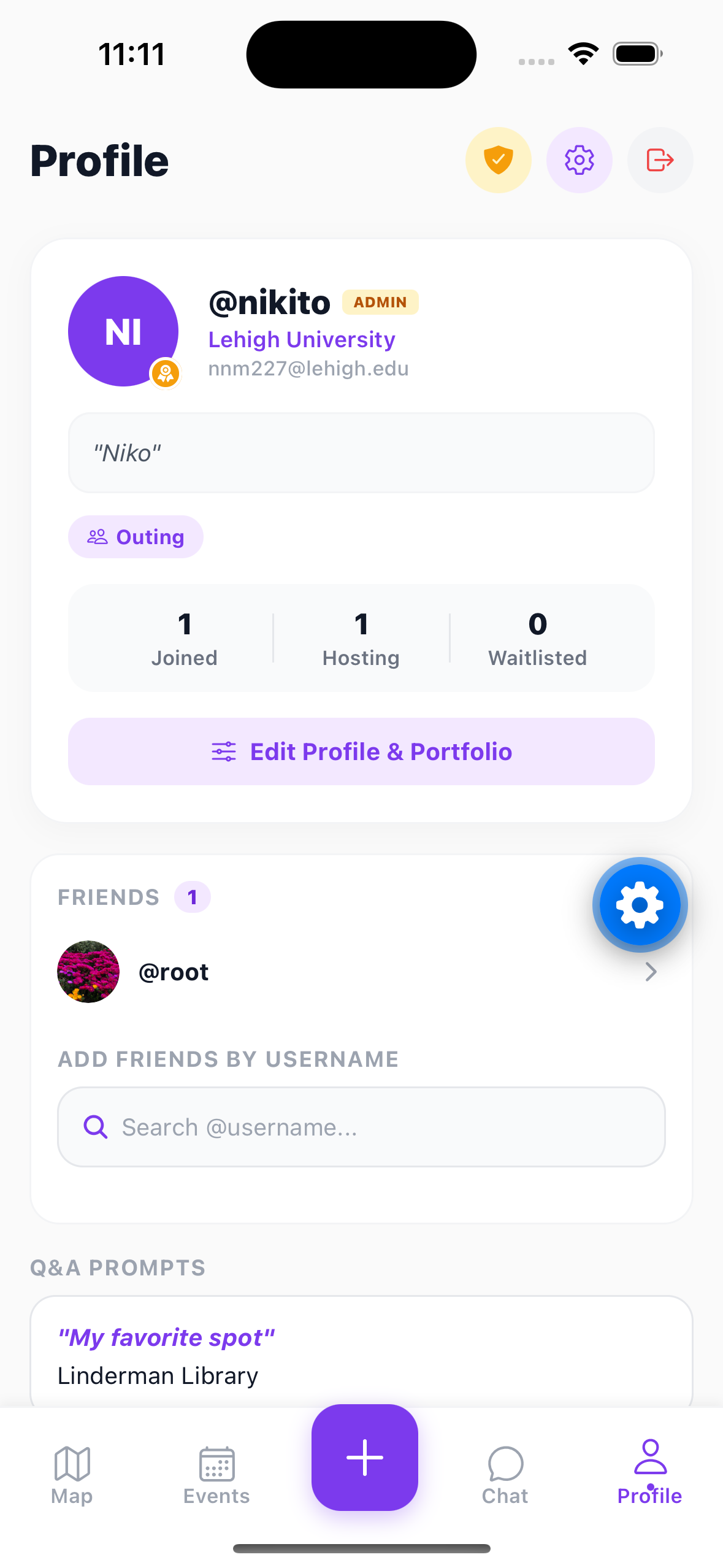 Dynamic User Profile