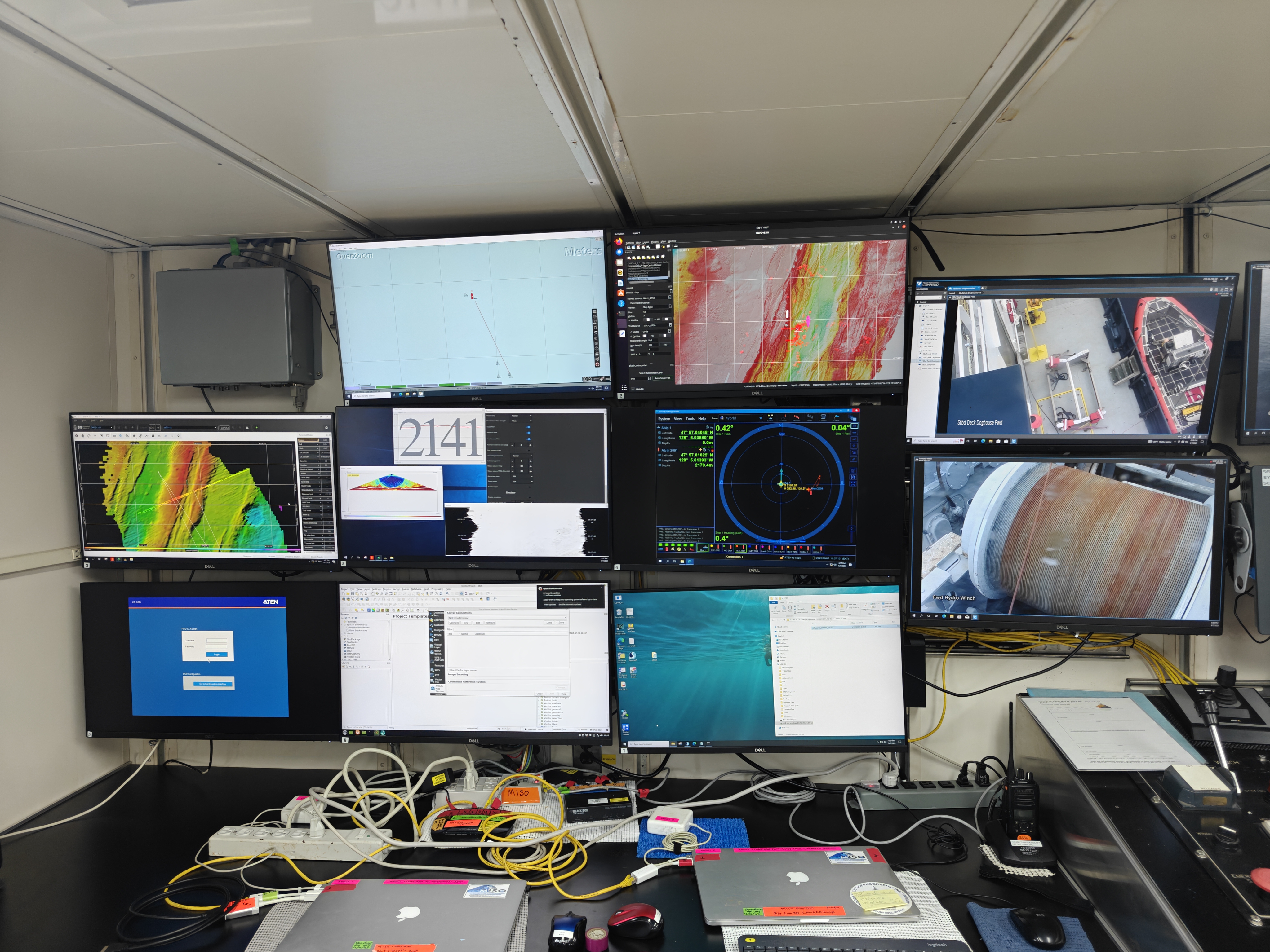 Multicorer Operations Dashboard