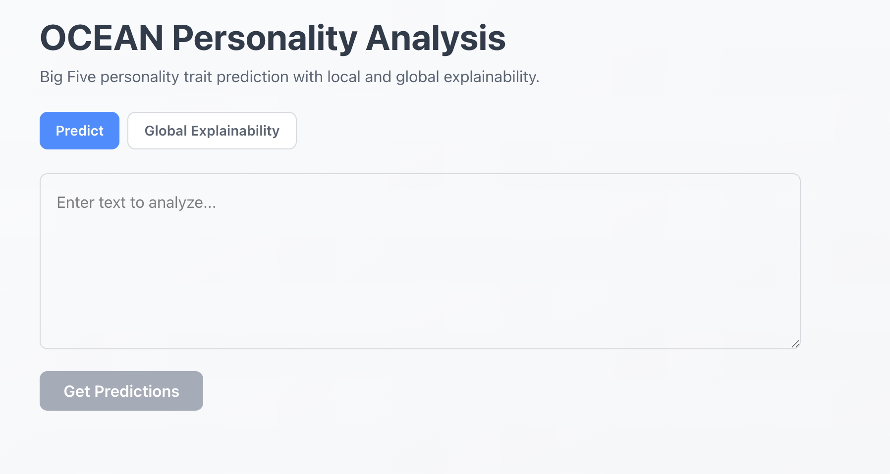 Trait Prediction Visualizer